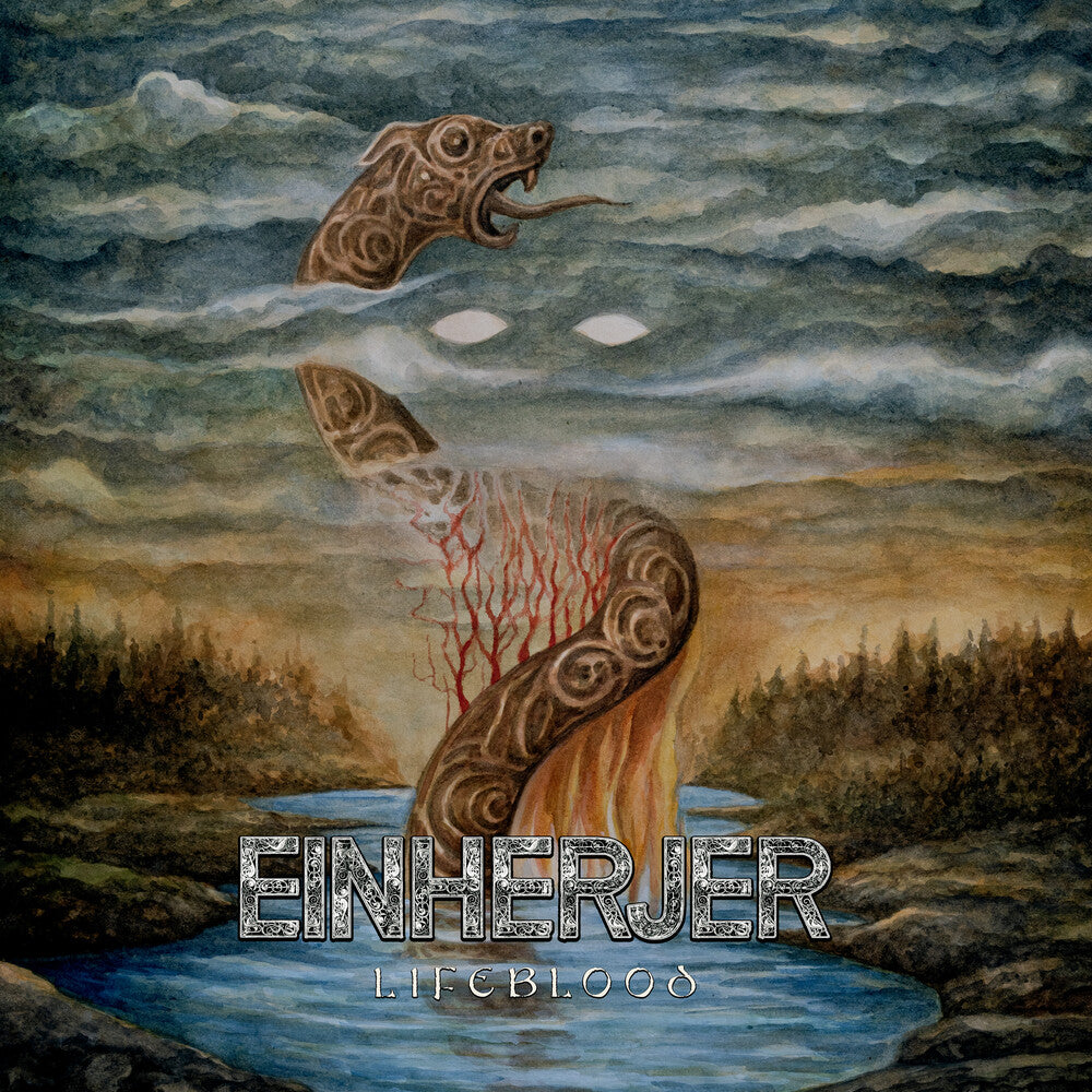 the album cover for Einherjer - Lifeblood [Digipak]