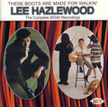 the album cover for Lee Hazlewood - These Boot Are Made For Walkin'-The Complete Mgm R [Import]