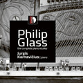 the album cover for Jurgis Karnavicius - Philip Glass: Complete Piano Etudes