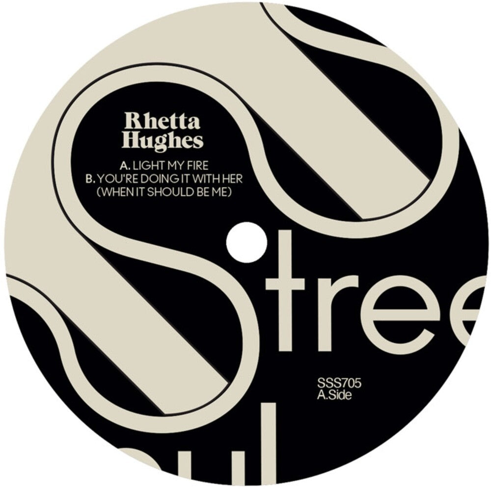 the album cover for Rhetta Hughes - Light My Fire/you're Doing It With Her