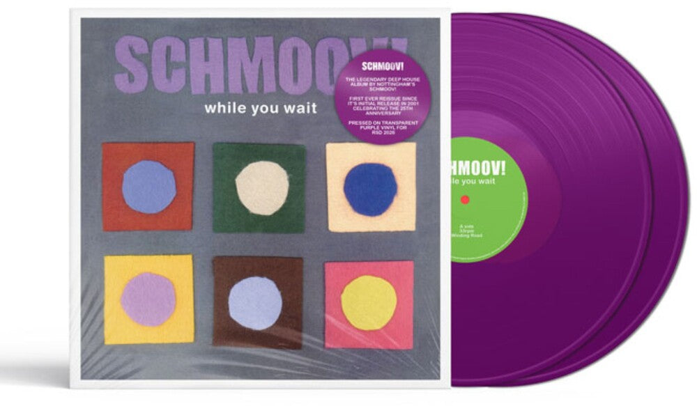 the album cover for Schmoov! - While You Wait [2LP]