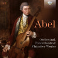 the album cover for Nordic Affect - Abel: Orchestral Concertante & Chamber Works