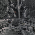 the album cover for Lambchop - Punching the Clown (frosted Clear Vinyl) (i)