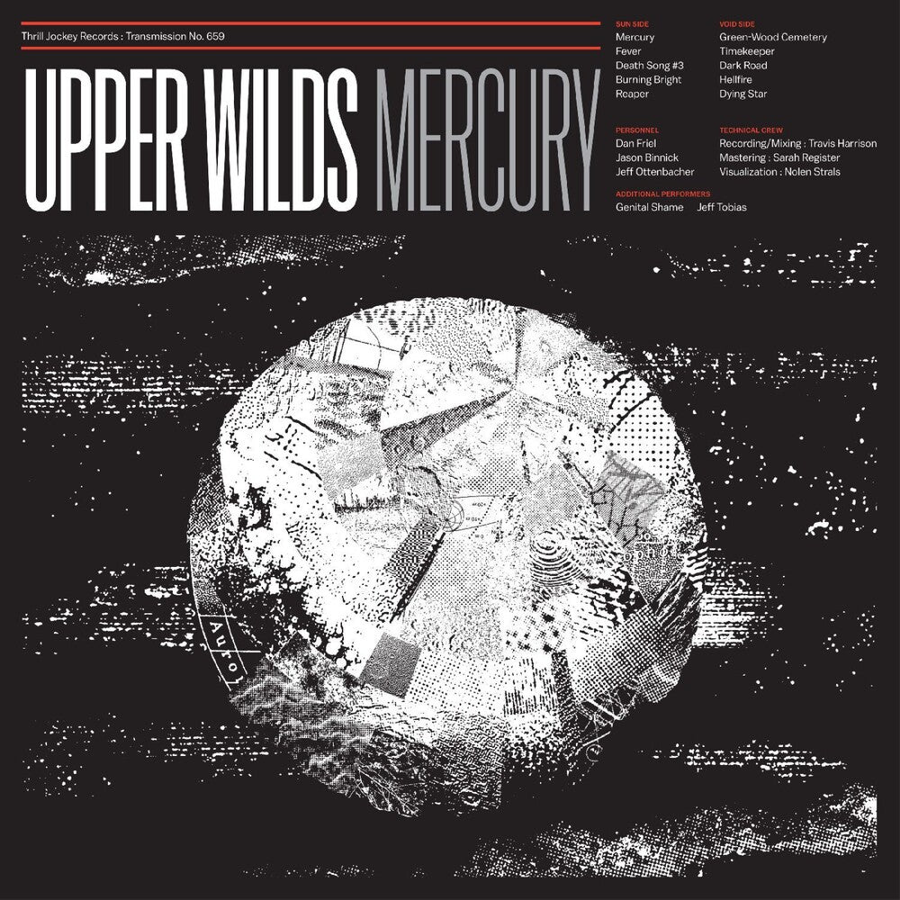 the album cover for Upper Wilds - Mercury [Indie Exclusive Metallic Silver]