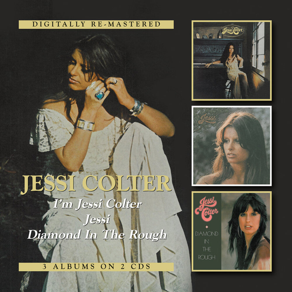 the album cover for Jessi Colter - I'm Jess Colter/Jessi/Diamond In The Rough [Import]