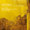 the album cover for Simon Trpceski - Saint-Saens: Pno Cons Nos. 2 & 5 The Egyptian