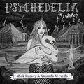 the album cover for Mick & Amanda Acevedo Harvey - Psychedelia in White