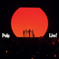the album cover for Pulp - Live