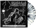 the album cover for Convulse - From Resuscitation To Reincarnation: The Early Years [White with Splatter]
