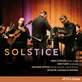 the album cover for Adam Cicchillitti / Denis Plante / Orchestre Classique De Montreal / Jean-marie Zeitouni - Solstice