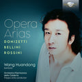 the album cover for Wang Huandong - Donizetti Bellini Rossini: Opera Arias