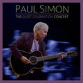 the album cover for Paul Simon - The Quiet Celebration Concert
