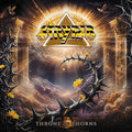 the album cover for Stryper - Throne of Thorns