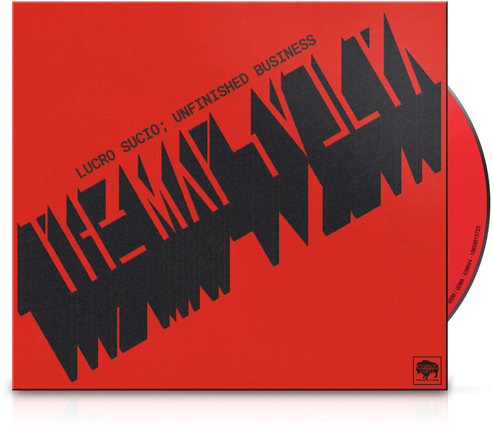 the album cover for The Mars Volta - Lucro Sucio; Unfinished Business