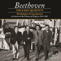 the album cover for SCHUBERT/BRAHMS - Early String Quartets