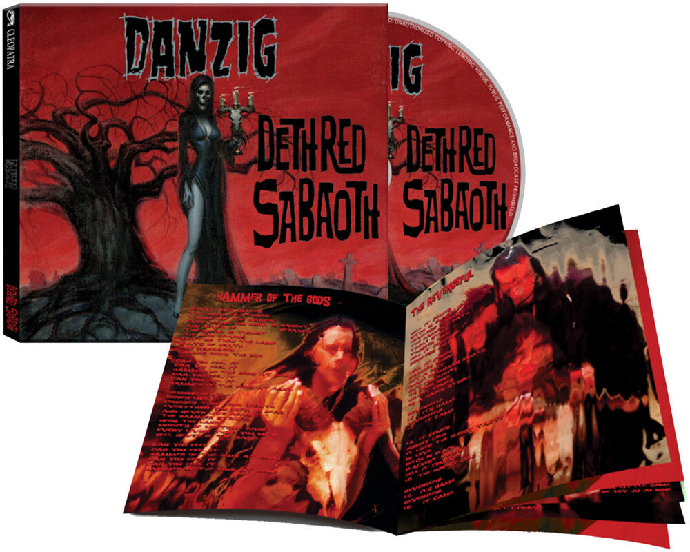 the album cover for Danzig - Deth Red Sabaoth