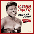 the album cover for Lavern Baker - That's All I Need: Her Greatest Singles 1955-62