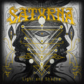 the album cover for Saturna - Light And Shadow
