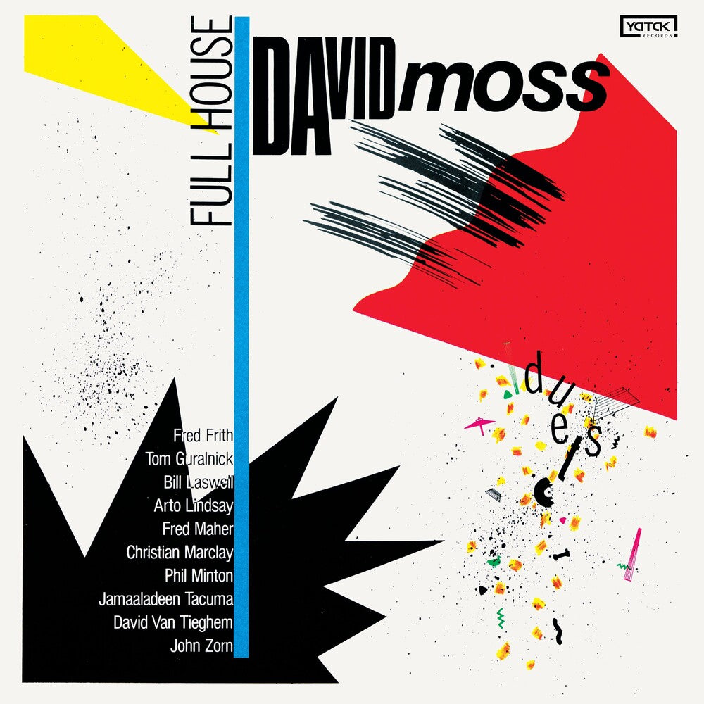 the album cover for David Moss - Full House [Remastered]