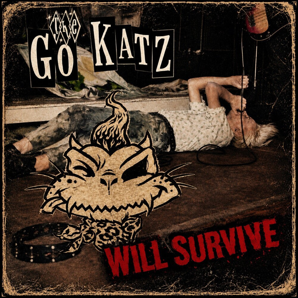 the album cover for Go-Katz - Go Katz Will Survive (10in)