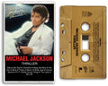 the album cover for Michael Jackson - Thriller - 2026 [Gold Metallic]