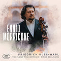 the album cover for Friedrich Kleinhapl - Morricone ?For Vc & Orchestra