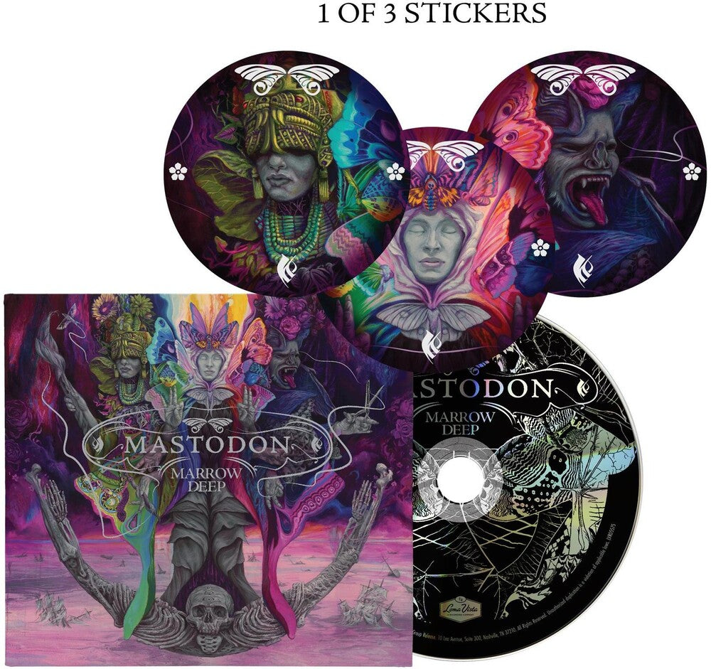 the album cover for Mastodon - Marrow Deep [with bonus sticker - 1 of 3 random sisters/fates]