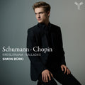the album cover for Simon Burki - Schumann: Kreisleriana: Chopin: Ballades