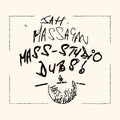 the album cover for Ejay & Jah Massagan Sound Mass - Mass-studio Dubs!