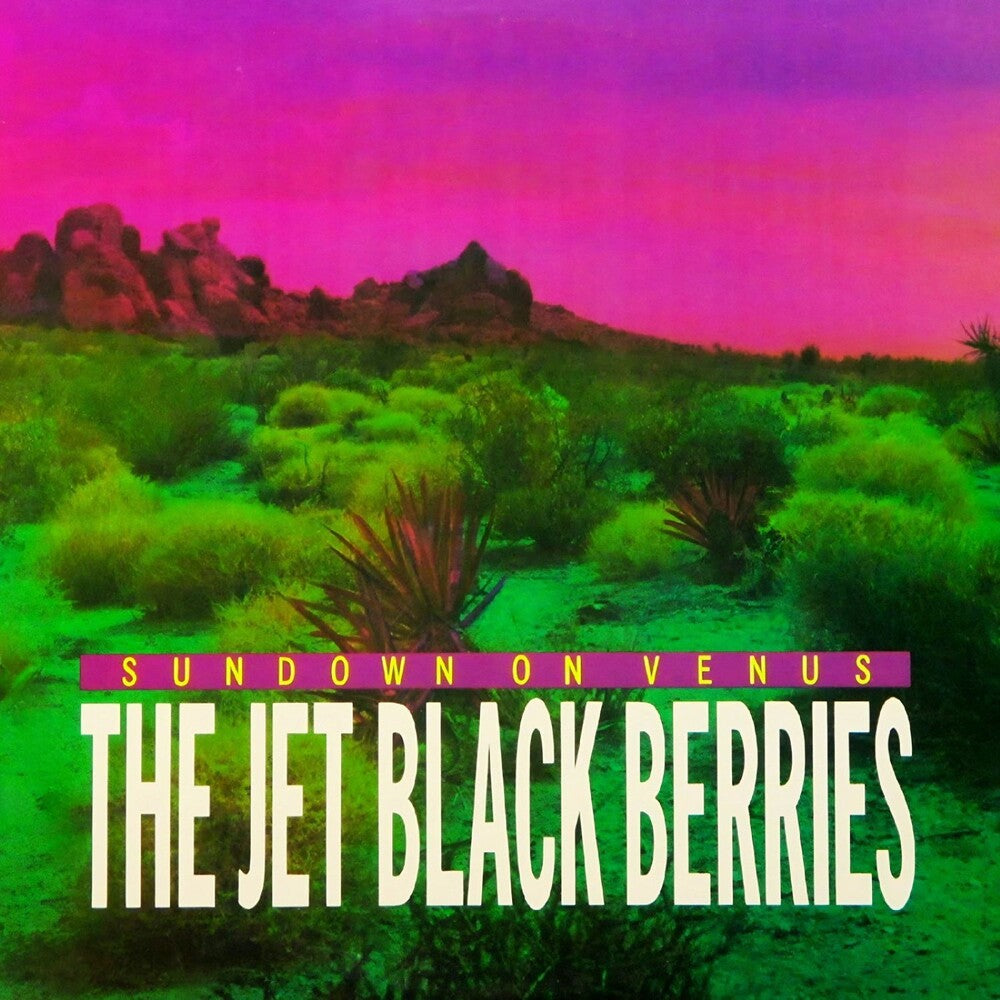 the album cover for Jet Black Berries - Sundown On Venus (Definitive Edition)