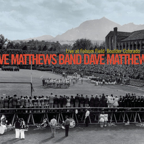 the album cover for Dave Matthews Band - Live At Folsom Field Boudler Colorado