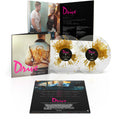 the album cover for Cliff Martinez - Drive: Original Motion Picture Soundtrack - 15th Anniversary [Gold Splatter On Clear]