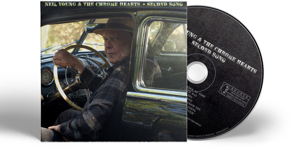 the album cover for Neil Young & The Chrome Hearts - Second Song