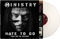 the album cover for Ministry - Hate To Go - Take Out Or Delivery [White]