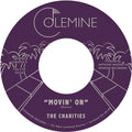 the album cover for Charities - Movin' On / I'm Still Learning How