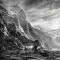 the album cover for Morkgrim - Sogur Fra Nordfirdi [With Booklet] (Jewl)