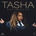 the album cover for Tasha Leonard  Cobbs - Tasha Unscripted (Live)