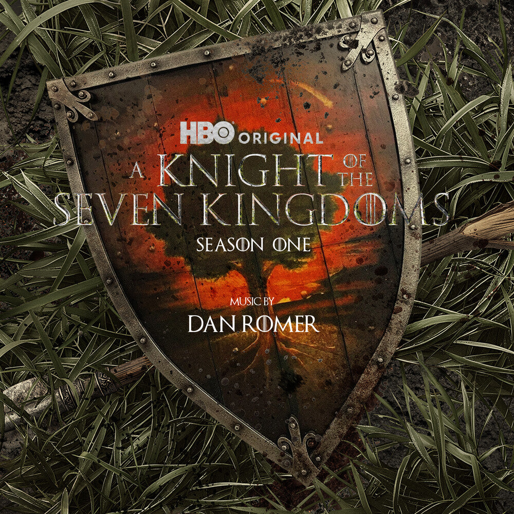 the album cover for Dan Romer  (Colv) (Gate) (Grn) (Ofgv) - Knight Of The Seven Kingdoms: Season 1 - O.S.T.