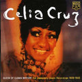 the album cover for Celia Cruz - Queen Of Cuban Rhythm