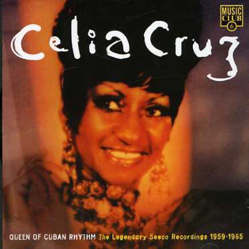 the album cover for Celia Cruz - Queen Of Cuban Rhythm