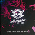 the album cover for American Jetset - Live Love Die On Main