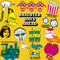 the album cover for Brighter Days Ahead Vol. 2 / Various (Iex) (Blue) - Brighter Days Ahead Vol. 2 / Various [Indie Exclusive] (Blue)