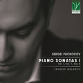 the album cover for Prokofiev / Yevgeni Galanov - Sergei Prokofiev: Piano Sonatas I (Ita)