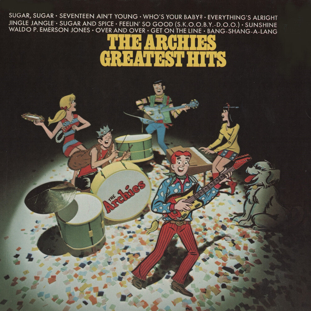 the album cover for Archies - Greatest Hits [Clear Vinyl] (Red) (Aniv)