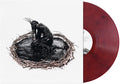 the album cover for Entheos - Empty on the Inside [Red & Black Marbled]
