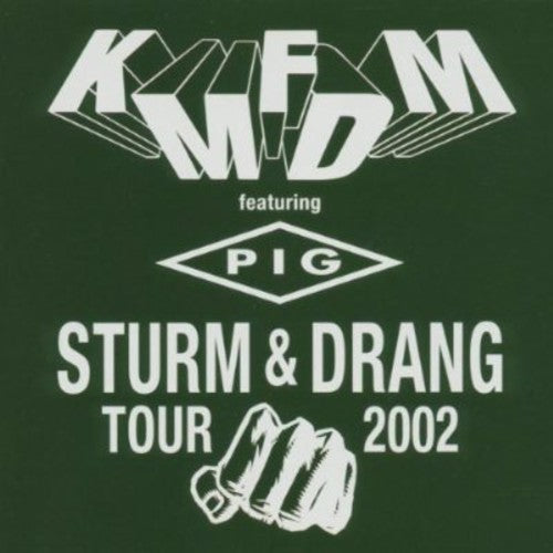 the album cover for KMFDM - Sturm & Drang Tour 2002