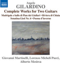 the album cover for Giovanni Martinelli - Gilardino: Complete Works For 2 Guitars