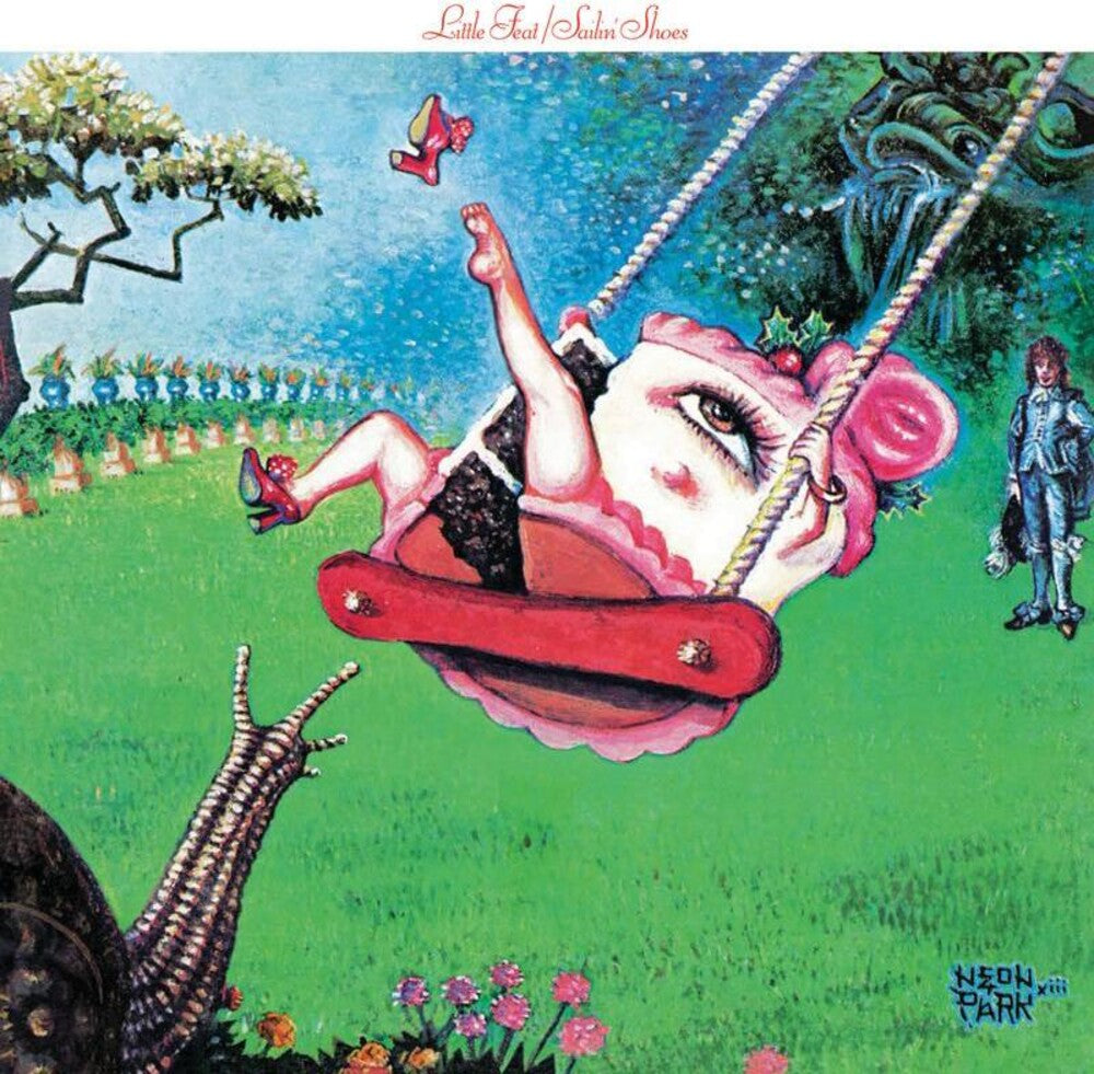 the album cover for Little Feat - "sailin Shoes "