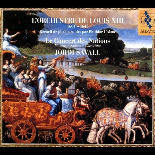 the album cover for Jordi Savall - Orchestra of Louis Xiii