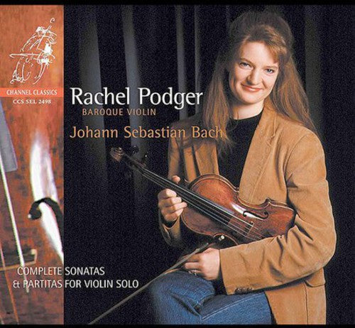 the album cover for J.S. Bach - Violin Sonatas & Partitas Complete
